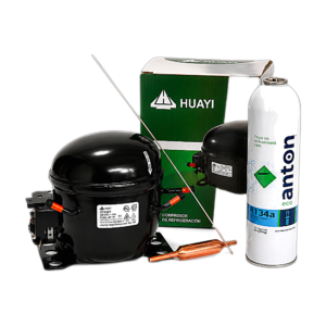 Kit 1 Compresor HUAYI 1/4 para R134